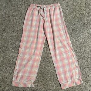 Vintage Victoria’s Secret Plaid Lounge Pajama Bottom Pants Size Small